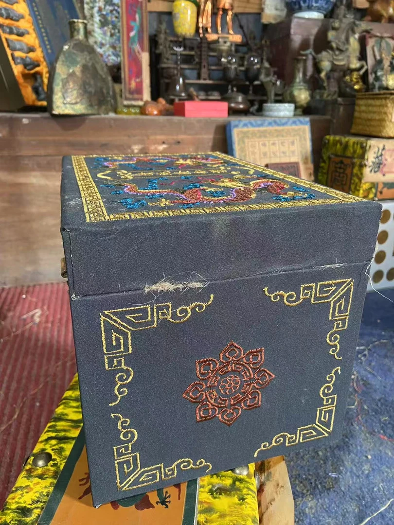 双龙黑箱子精品摆件链接
