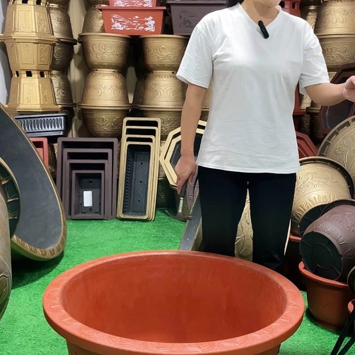曲***银圆盆古铜一米两个