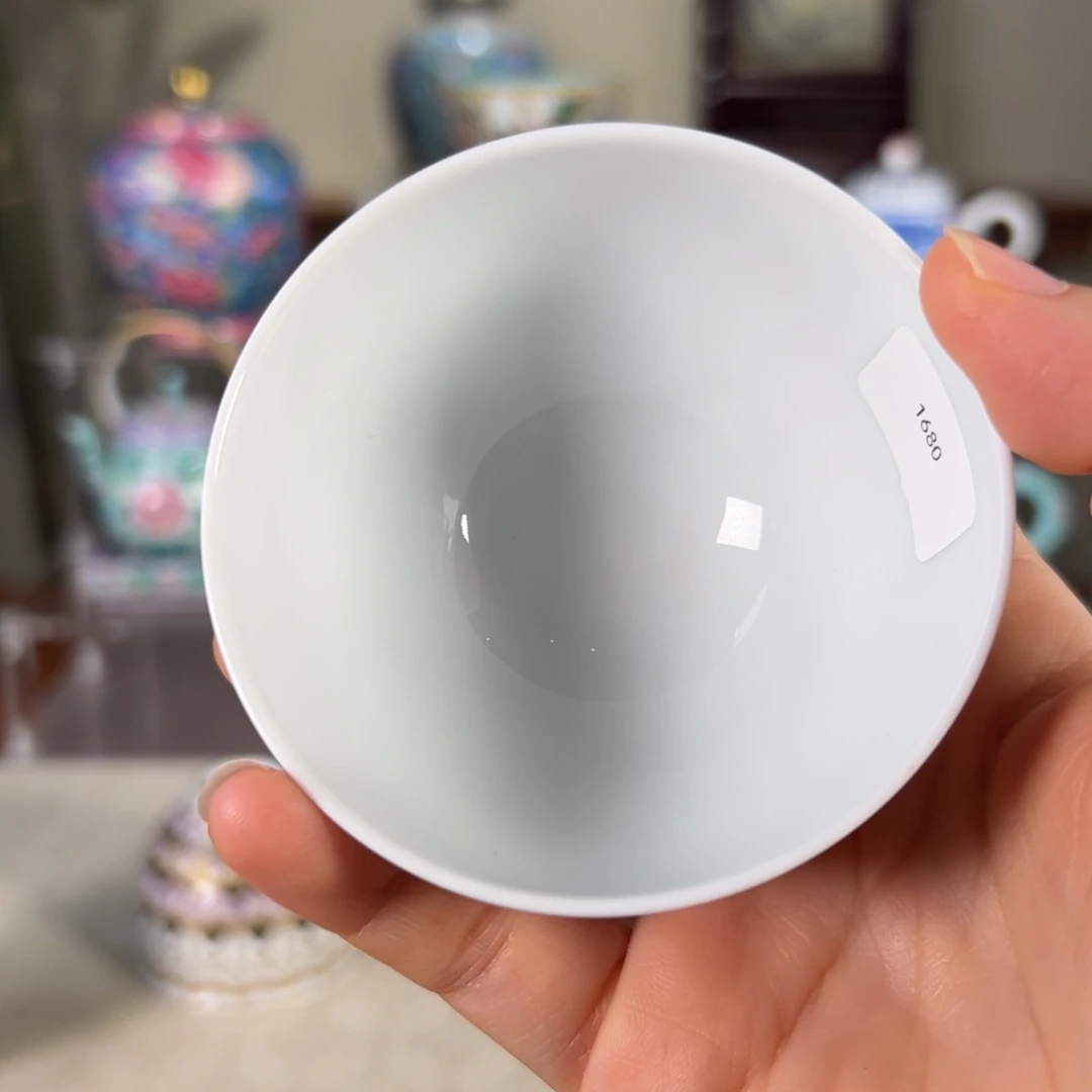 白***9纯手工手绘 高端茶器
