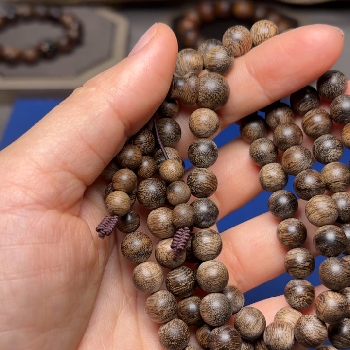 手串沉香越南芽庄白棋楠限量款0.8×108