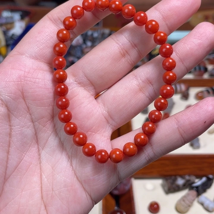 南红玛瑙未镶嵌颈饰59