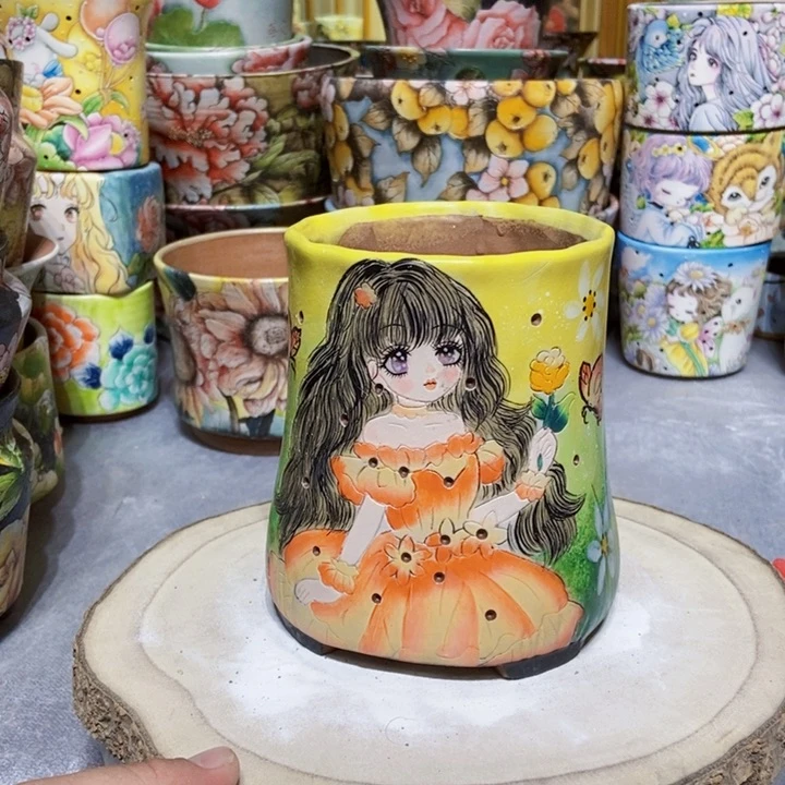 景德镇艺术手绘作品
