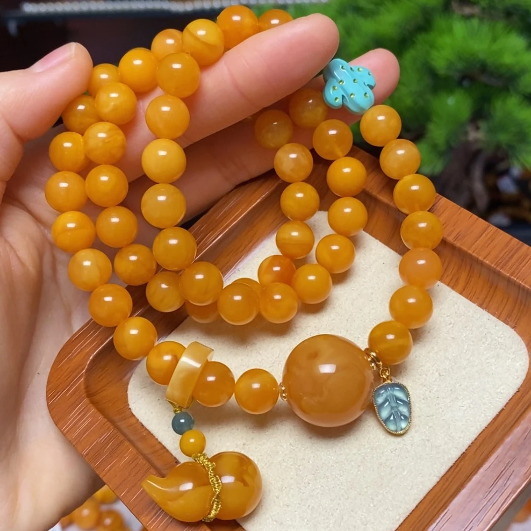 【闪购商品】手链蜜蜡未镶嵌手串