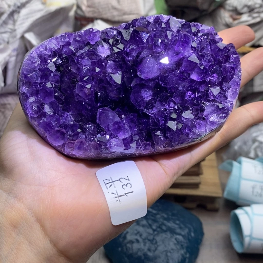 未镶嵌珠宝半成品紫晶