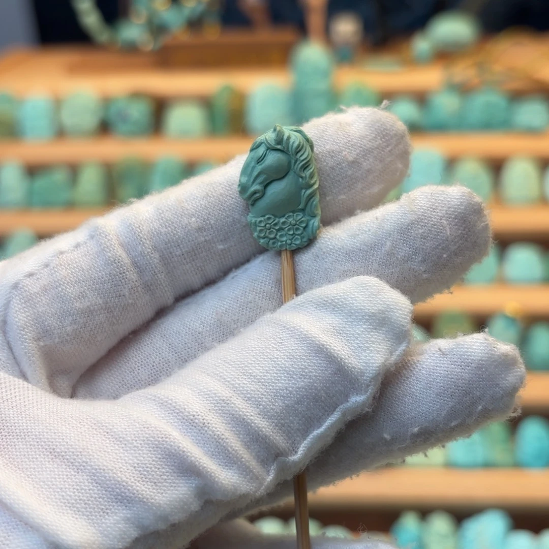 绿松石未镶嵌配饰