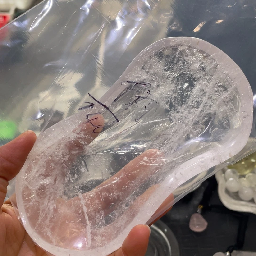 俩***糖未镶嵌水晶珠宝半成品