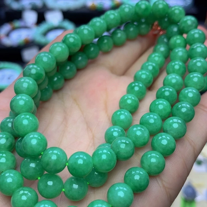 翡翠手链未镶嵌翡翠