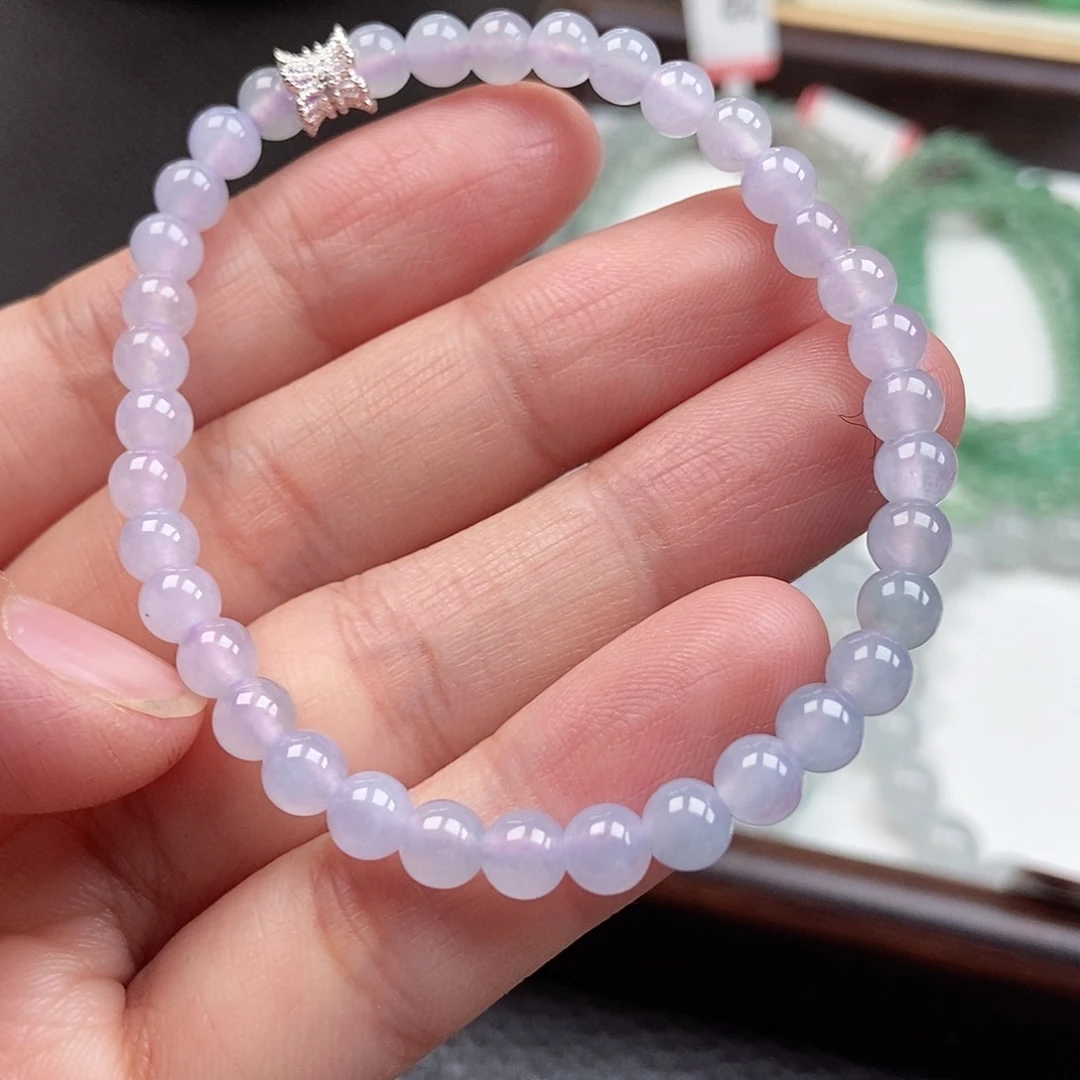 翡翠未镶嵌手串卡5