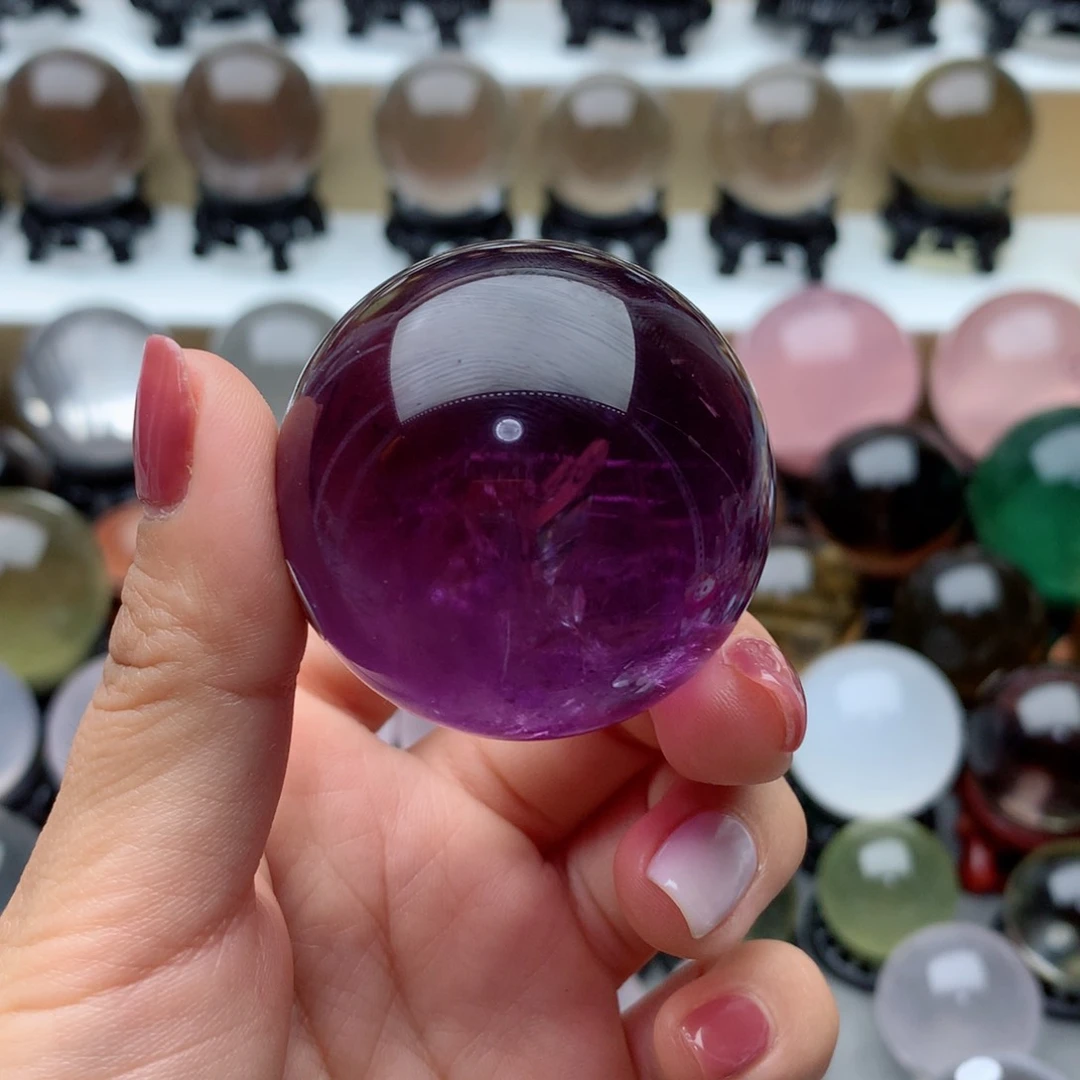 【闪购商品】水晶天然水晶球摆件未镶嵌A****C