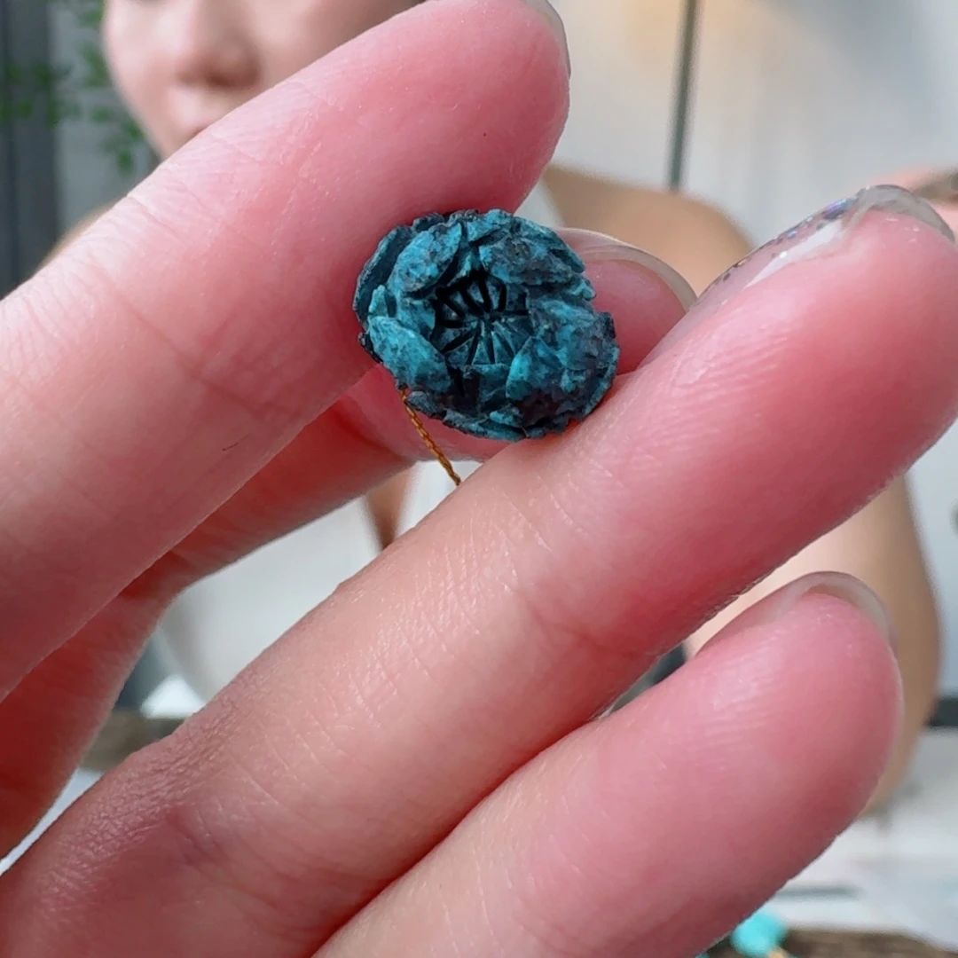 未镶嵌绿松石珠宝奇石