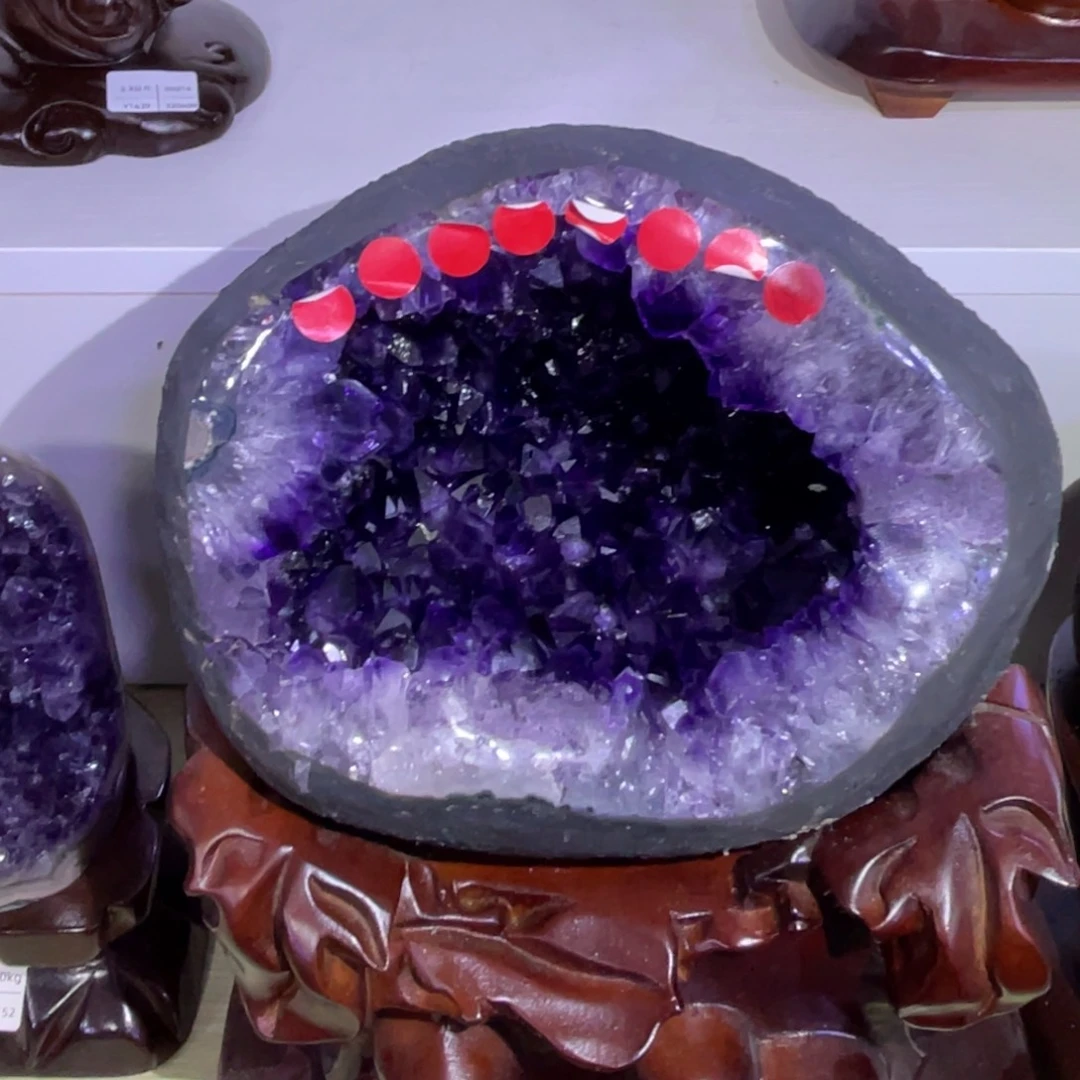 未镶嵌大型摆件（非配饰）紫晶