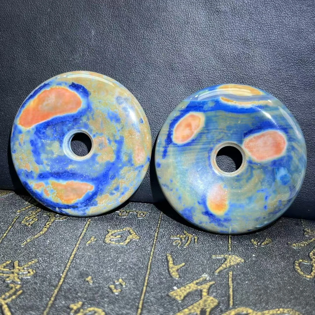 面面来财珠宝S7631-金郁蓝金玛瑙蓝平安扣-配绳多样性发其一