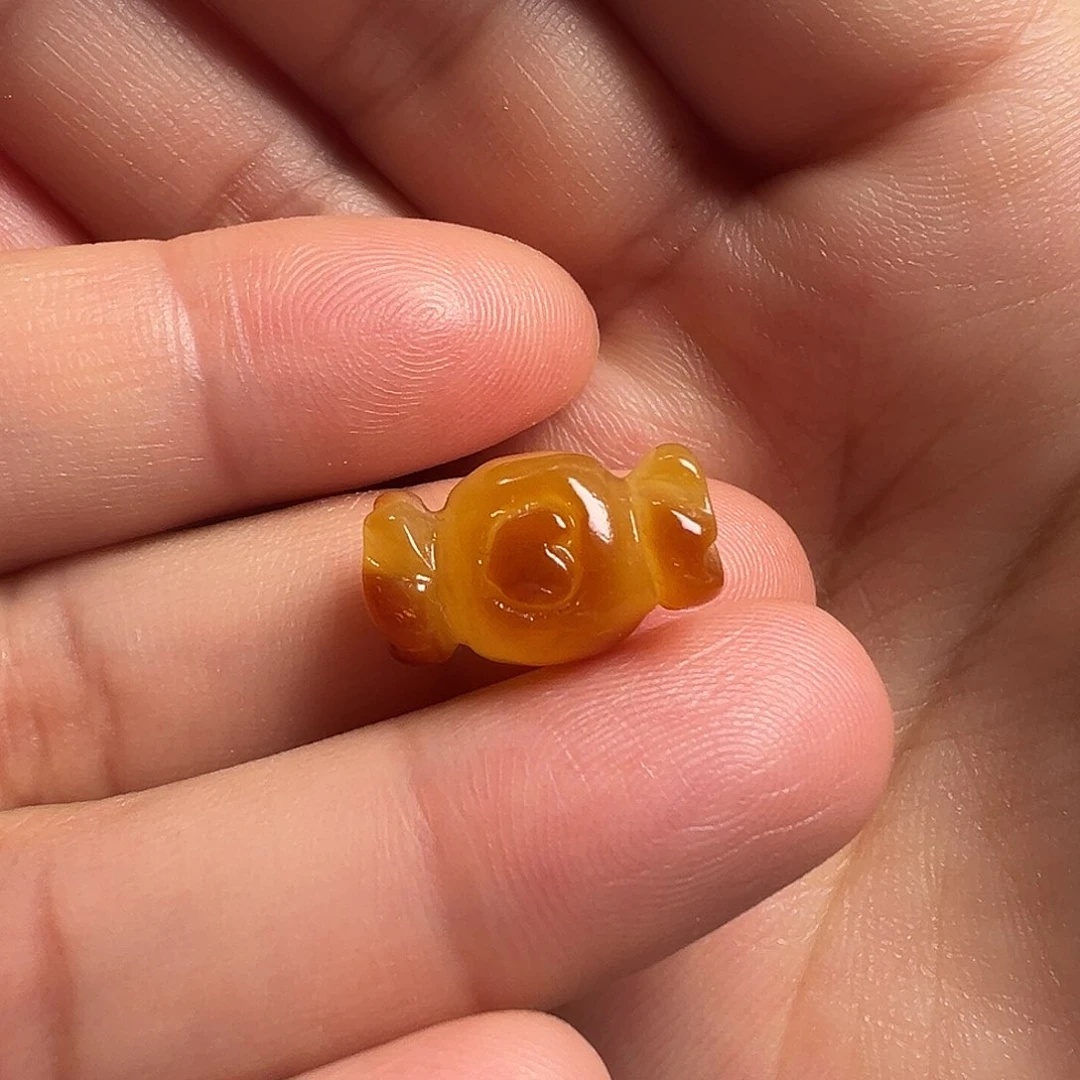 蜜蜡颈饰未镶嵌糖果（打孔不退换）