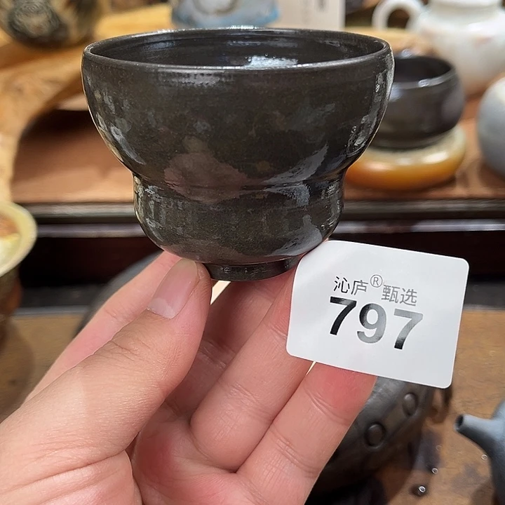 沁庐柴窑古法柴烧全手工茶具