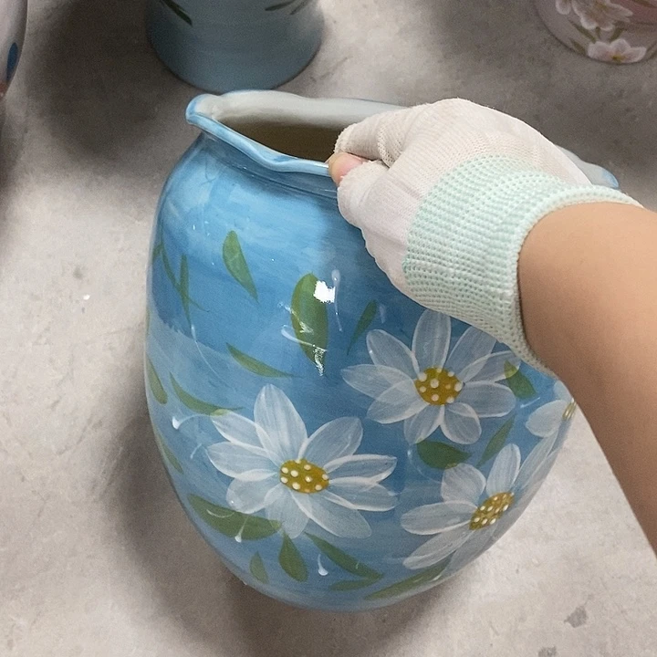 罐净*12xc景德镇陶瓷花盆