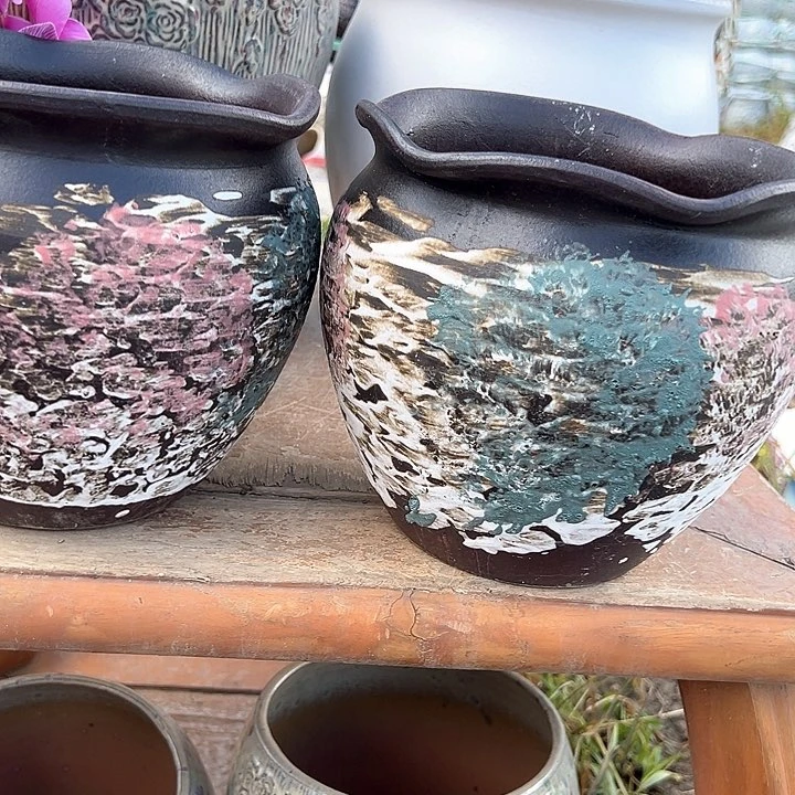 紫砂花盆口20高18福利价。。。。。。。