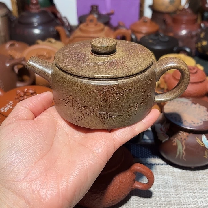 紫砂茶壶原矿宜兴紫砂130cc