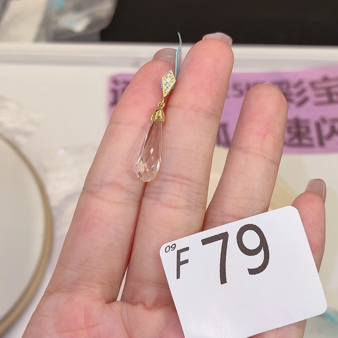 珠宝半成品水晶银S925镶嵌