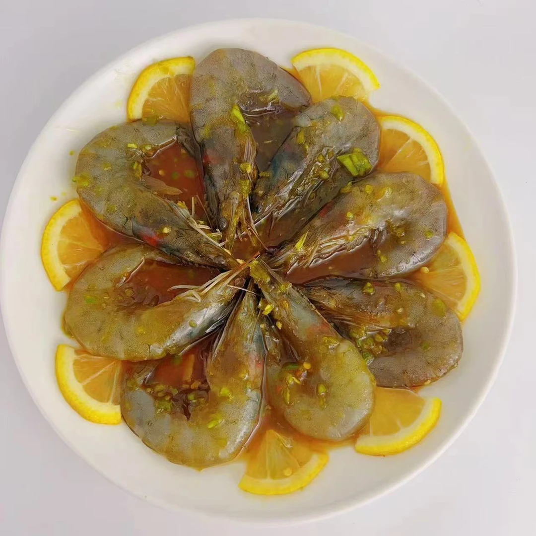 青芥柠檬虾300g生腌虾生腌海鲜（-18°储存）