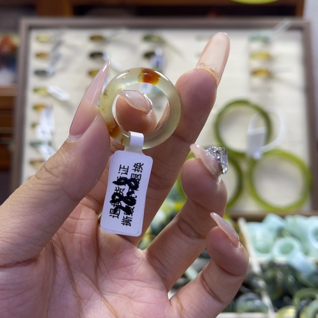 蛋***德蛇纹石玉未镶嵌手镯94