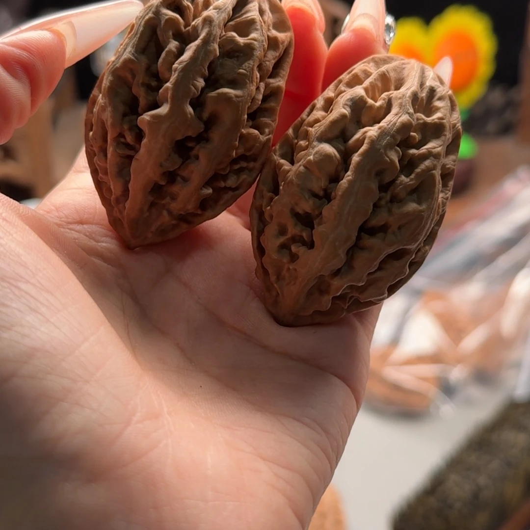 文玩核桃把件烟*儿关东木子楸百核150