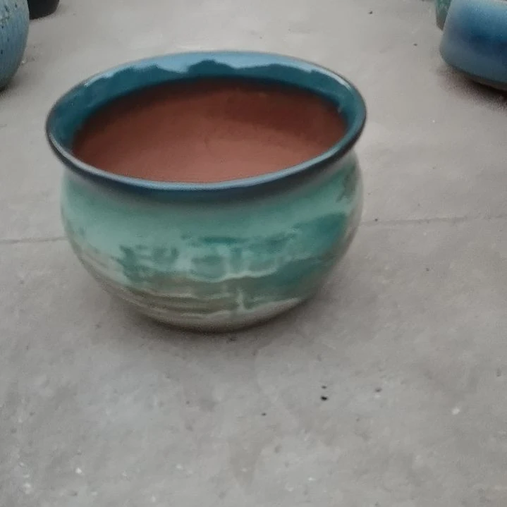 红陶口25高18一个盆