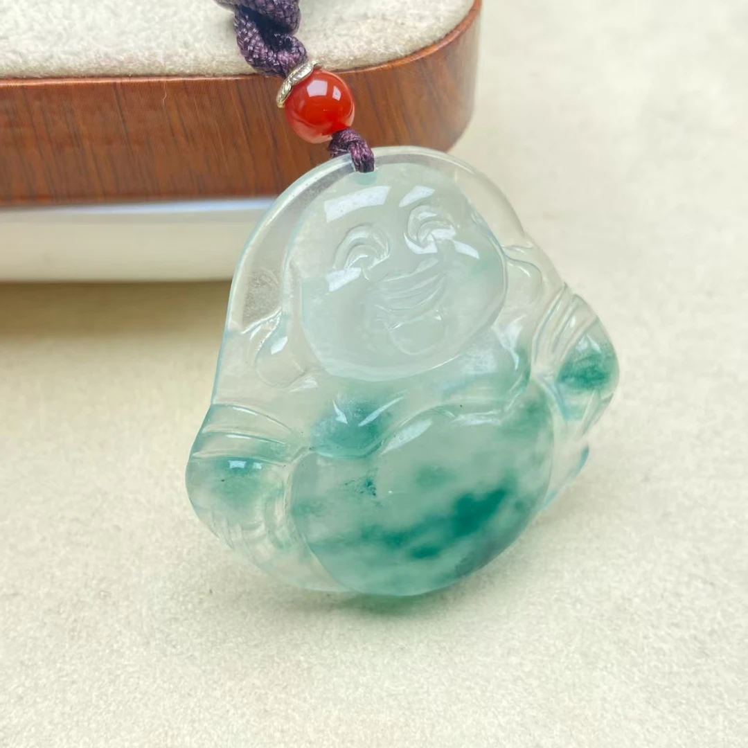 精品典藏冰飘花佛公吊坠多样性发一件FC-848号