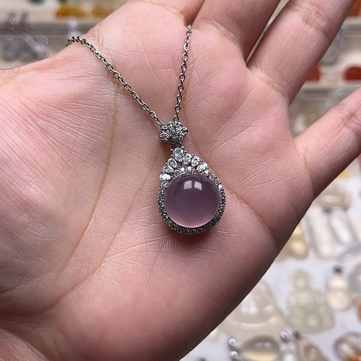 玛瑙/玉髓合金颈饰