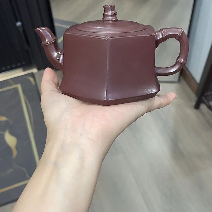 茶壶紫砂全手工打造