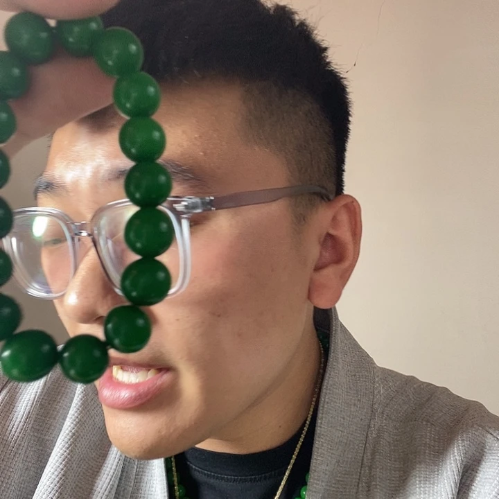 未镶嵌手链翡翠高端时尚12mm木左手串
