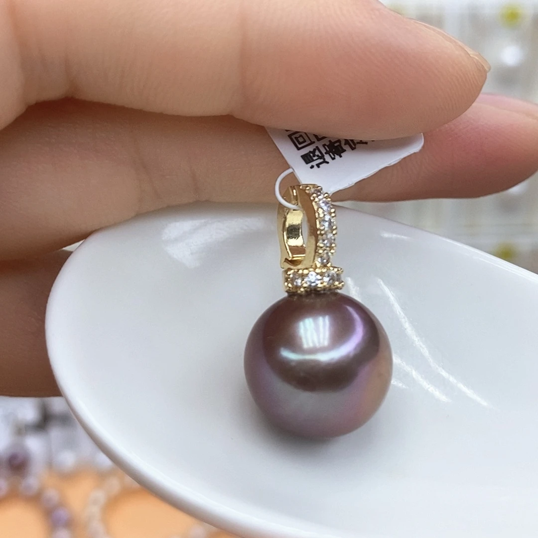 合金淡水珍珠项链