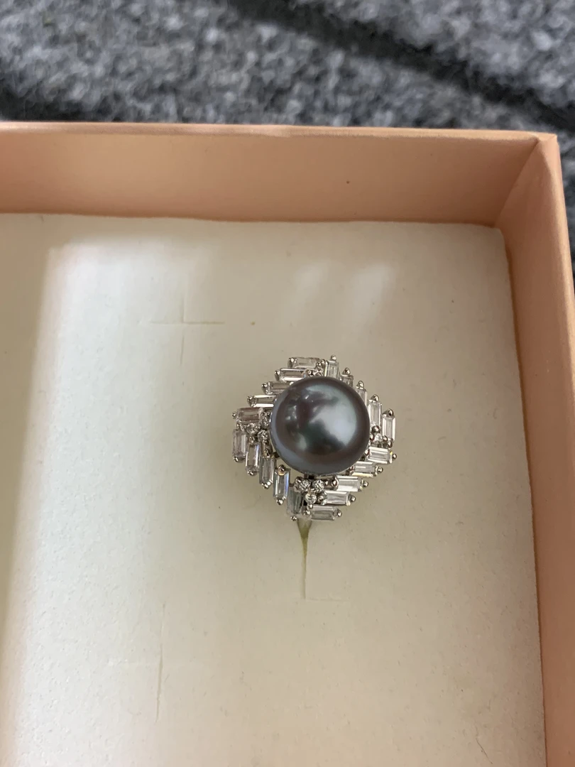 大溪地海水珍珠戒指定制款
