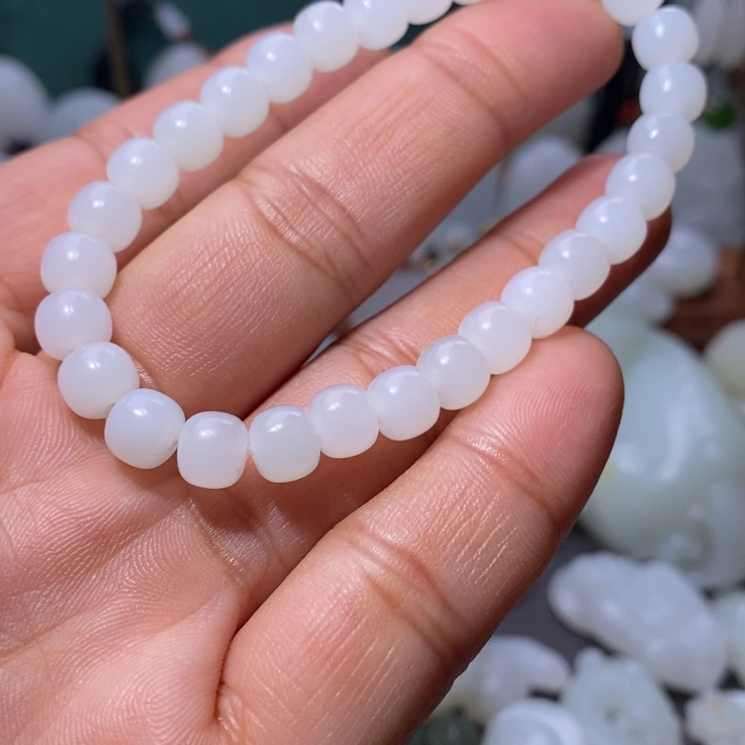 和田玉手链未镶嵌