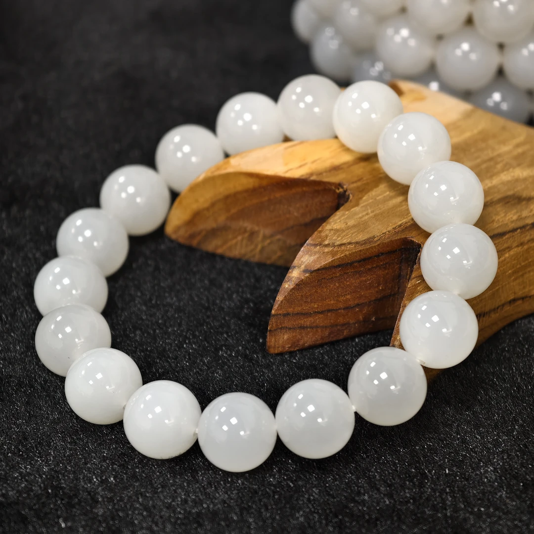 【师老师督造1212-37】约46g和田玉黑山12mm手串J121202