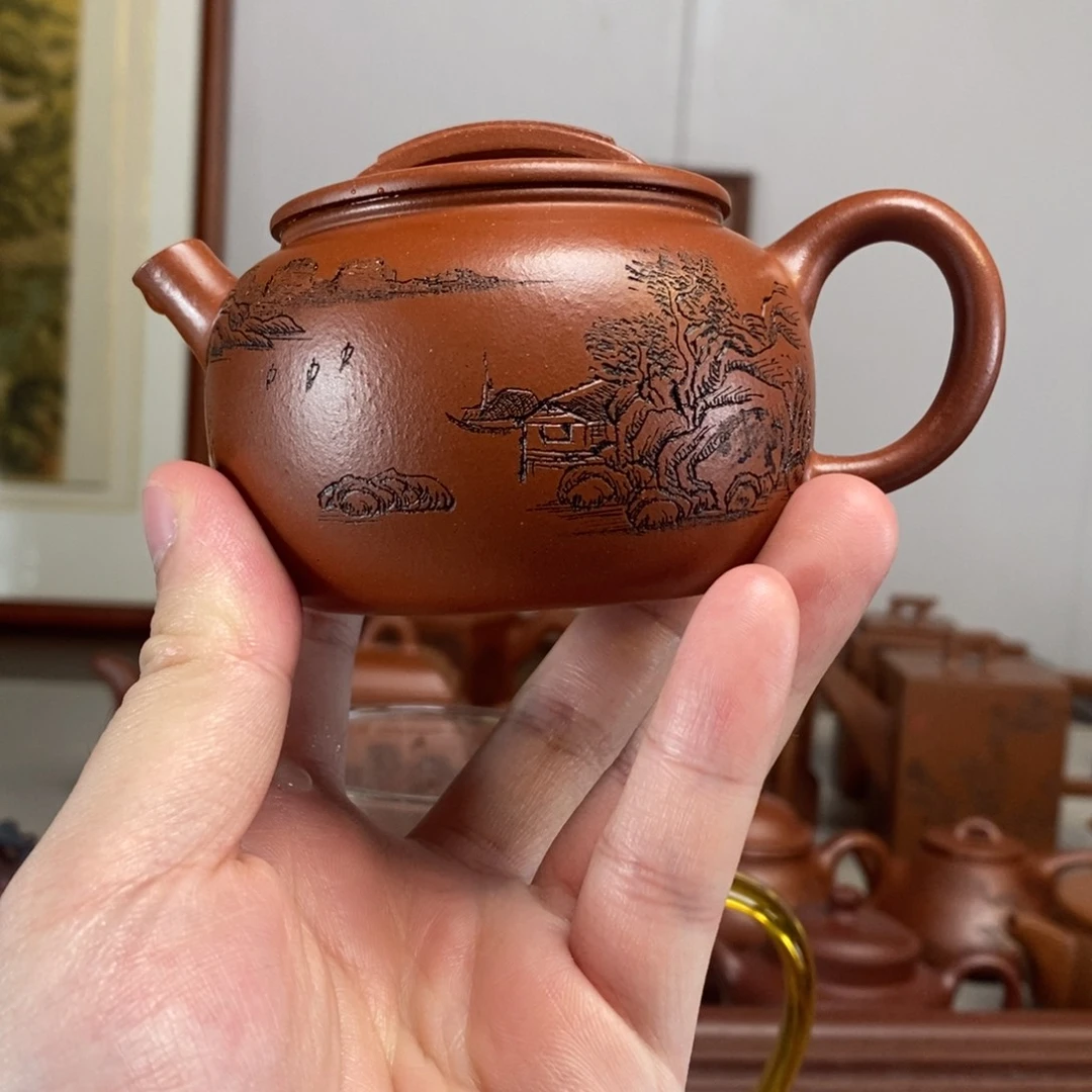 茶壶紫砂原矿泥料传统工艺制作