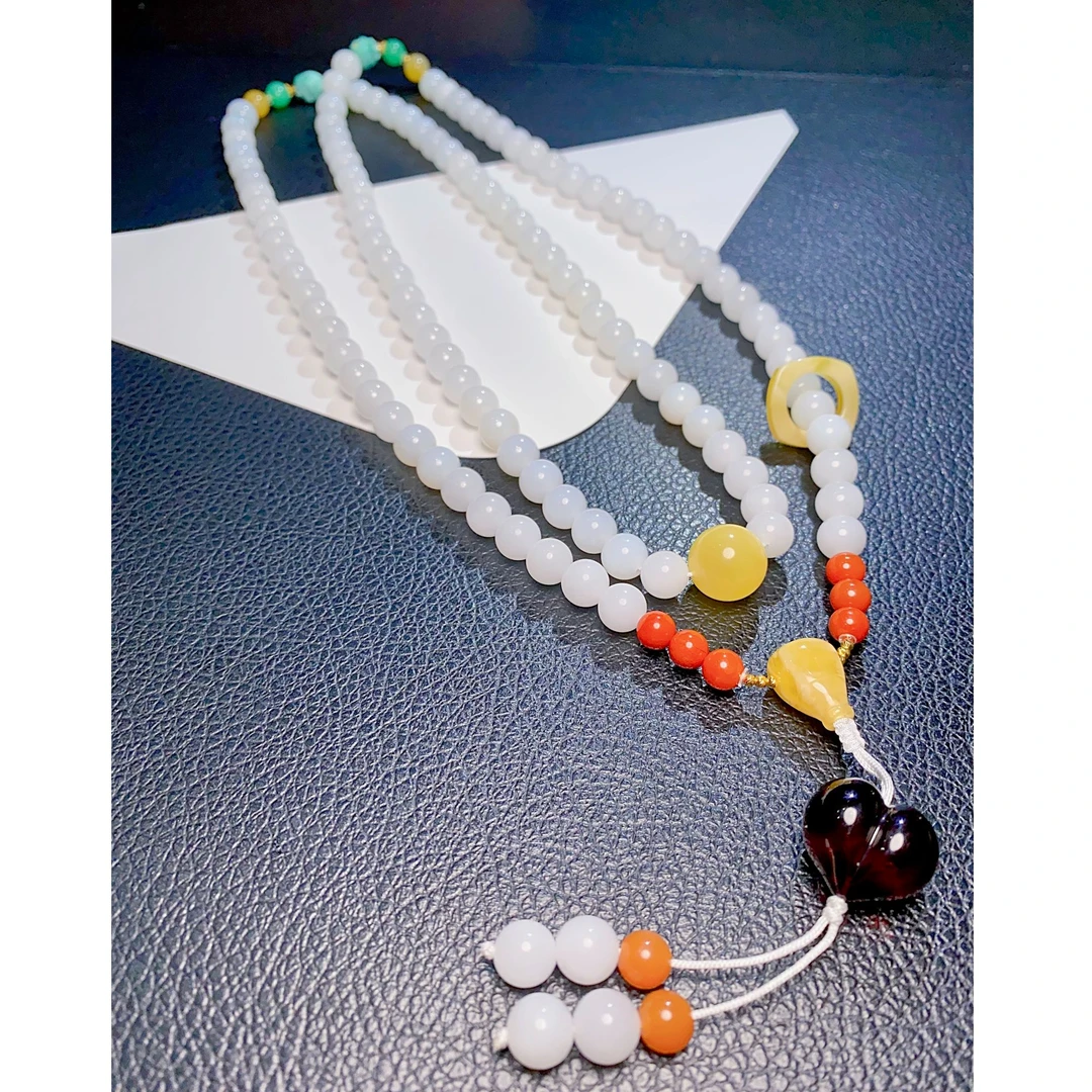 和田玉项链MYS1020-2