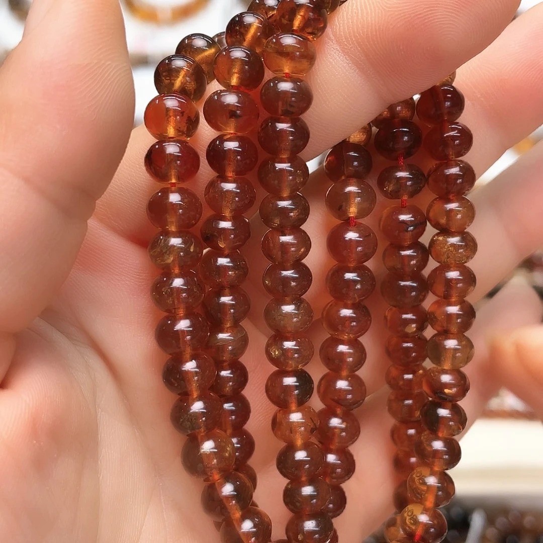 九***妆裸石琥珀未镶嵌七71007