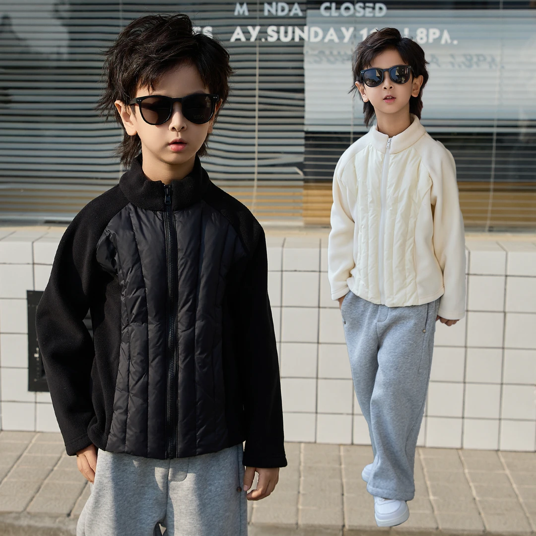 【现货】【琨萱】“校服神器”男女童冬款简约时尚加厚保暖内胆WI67S126