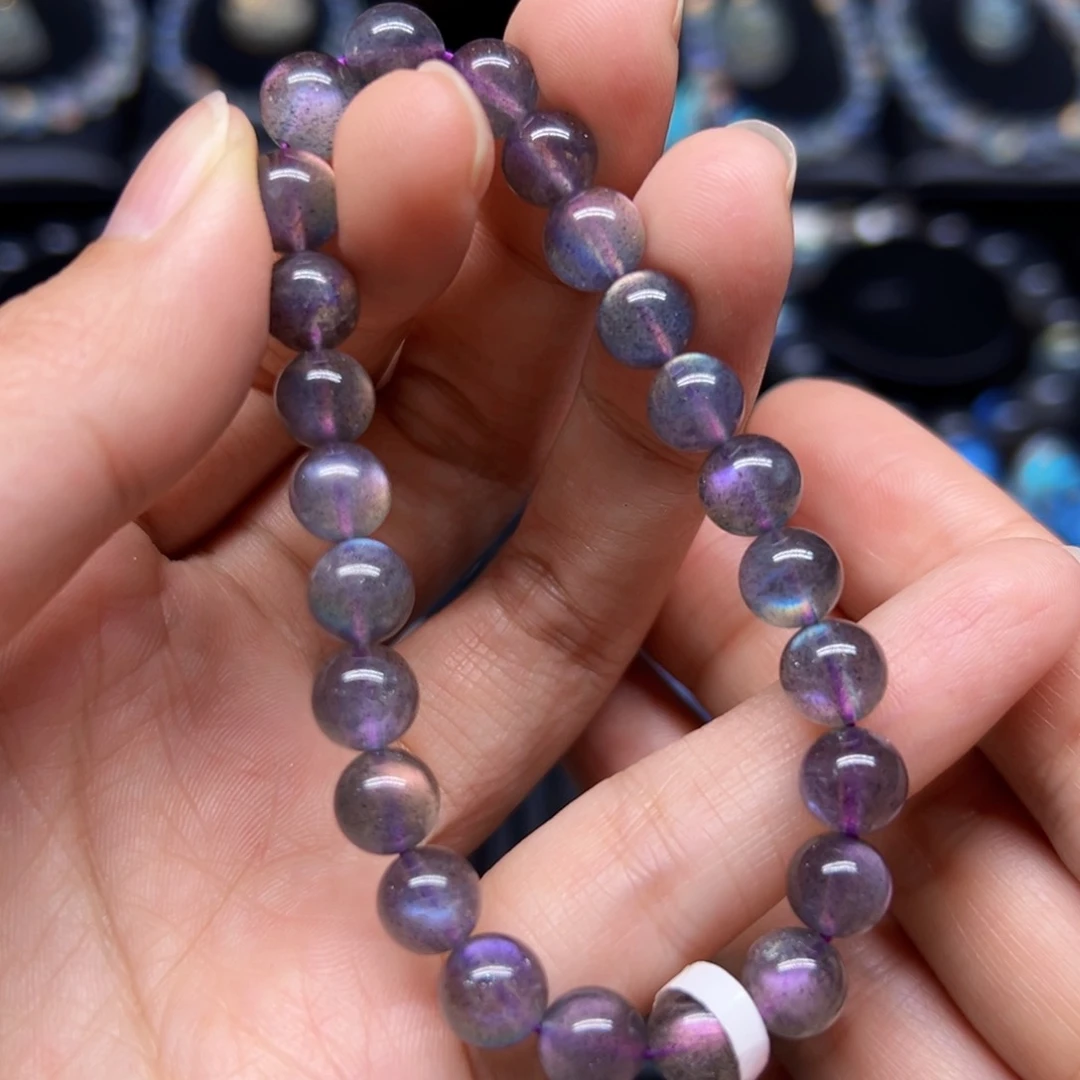 未镶嵌手链长石7.8左右