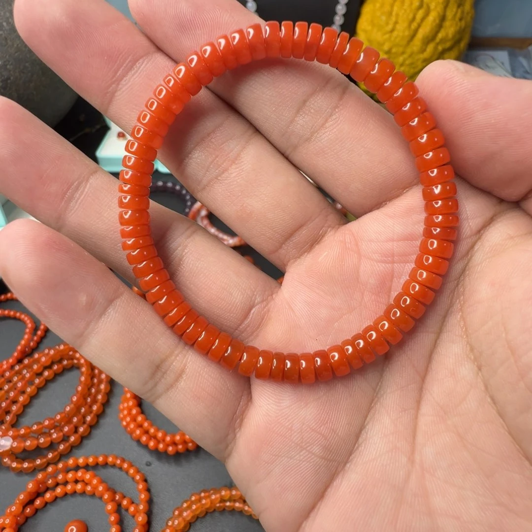 南红玛瑙未镶嵌单圈