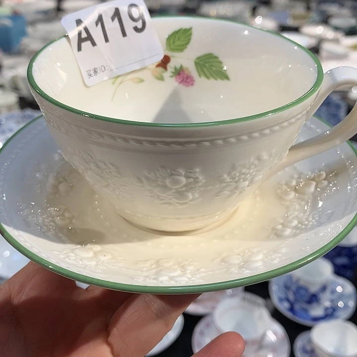瓷片单杯碟单杯碟