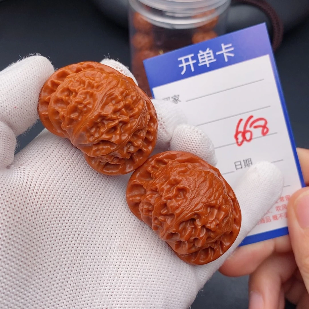 文玩核桃把件43宫灯668