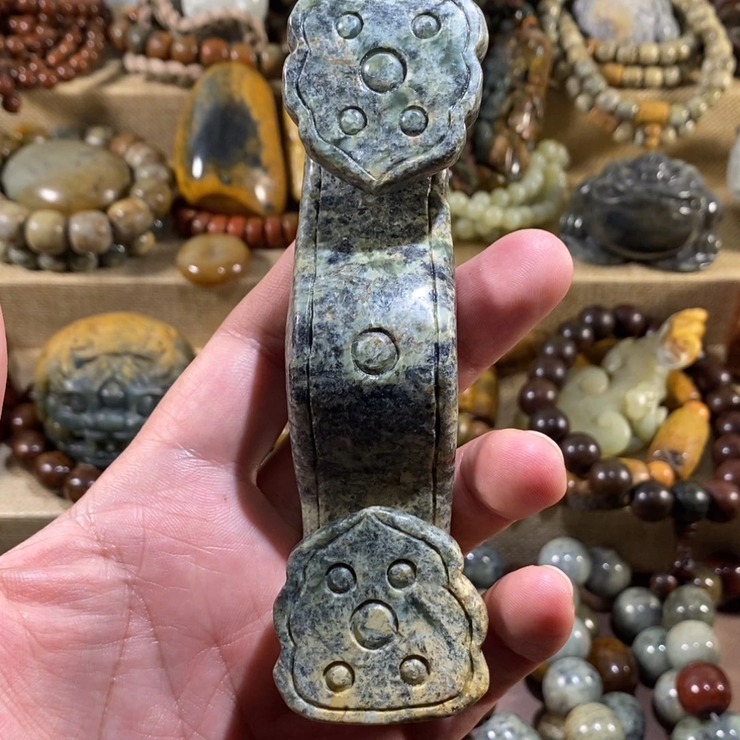 岫岩河磨玉（透闪石质玉）未镶嵌挂件