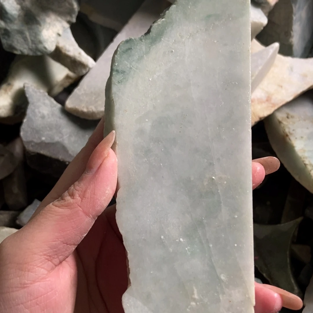 翡翠未镶嵌挂件天然翡翠