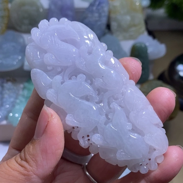 【闪购商品】颈饰未镶嵌翡翠鼠
