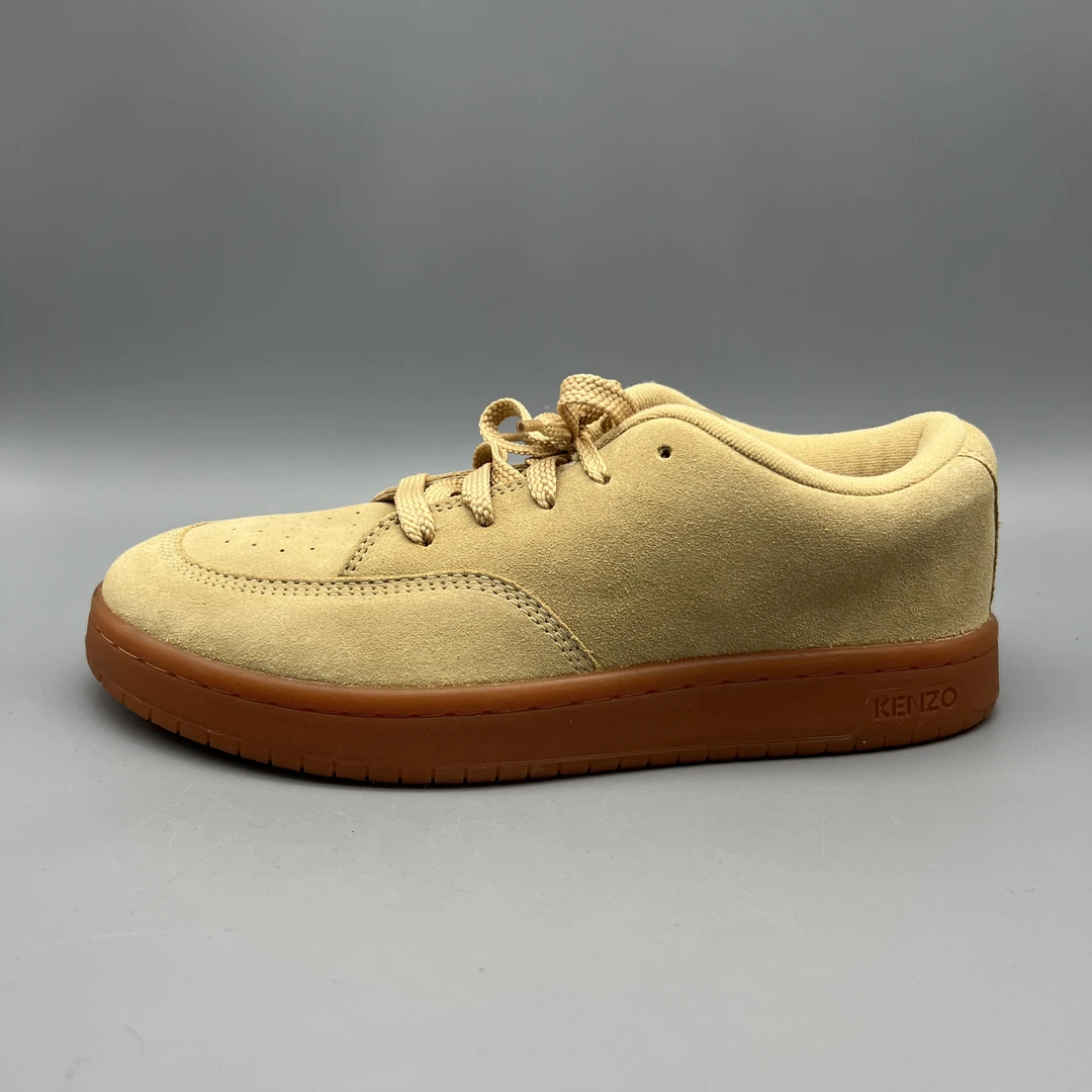 kenzo/肯佐 ke034 卡其舒适板鞋 时尚潮流