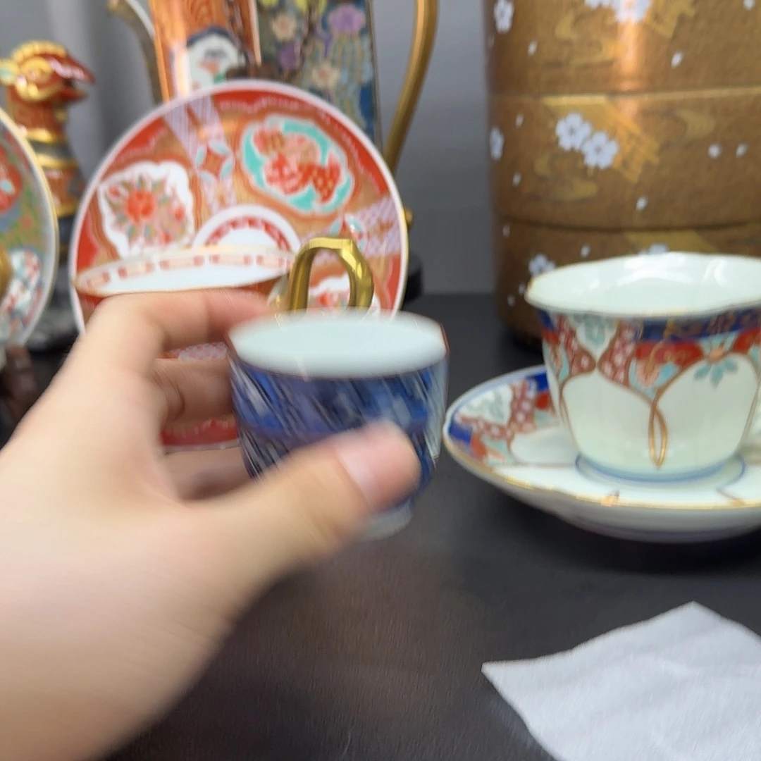 牛****瓷片恭喜发财大吉大利