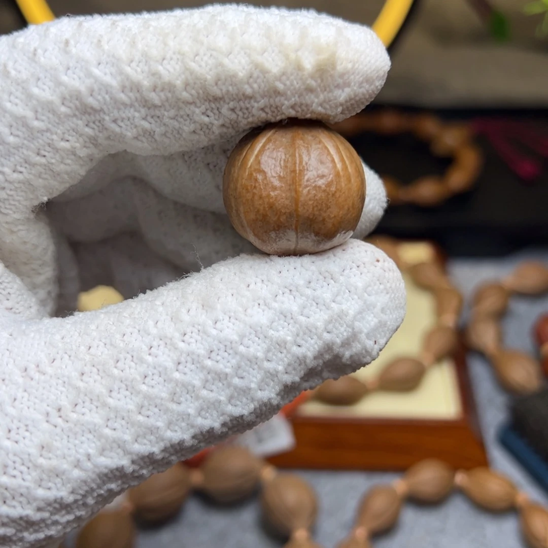 橄榄核手串/手链狼*梅林铁核四花24/26