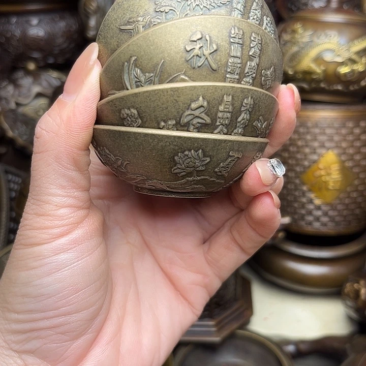 精美铜器，点击下单