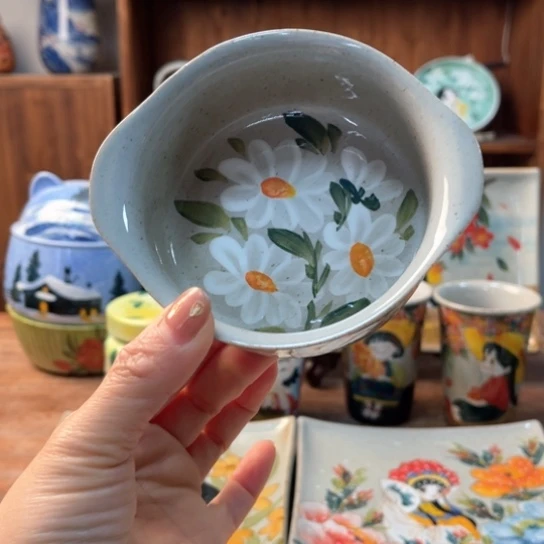 炉景德镇釉下手绘陶瓷 
